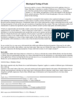 Rheological Testing of FRoods