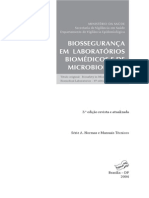 Biossegurança em Laboratórios Biomédicos e de Microbiologia - MS, 2004