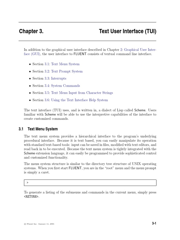 Text User Interface (TUI) | PDF | Command Line Interface | Menu (Computing)