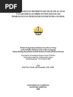Download I Gede AB Wiranata - Revitalisasi Dan Reorientasi Nilai-Nilai Atas Tanah Sebagai Objek Investasi Dalam Pembangunan Hukum Ekonomi Di Era Global by Yusri Darmadi SN227043701 doc pdf