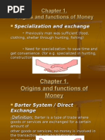 Origins and Functions of Money