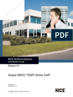 Avaya DMCC TSAPI Active VoIP Installation Guide - NPX - 3.0