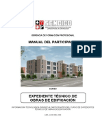 Manual Expediente Técnico Obras Edificación