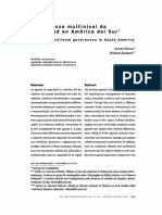 Flemes y Radsek - Gobernanza Multinivel de Seguridad en America Del Sur PDF