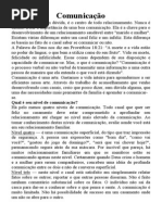 Comunicação Do Livro Antes de Dizer Sim