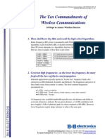 Optimal dBm Levels for WiFi Signal | PDF | Decibel | Signal To Noise Ratio