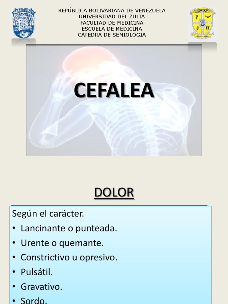 Guía de Cefaleas para Estudiantes de Medicina | PDF | Migraña | Dolor ...