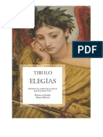 Albio Tibulo, Elegías