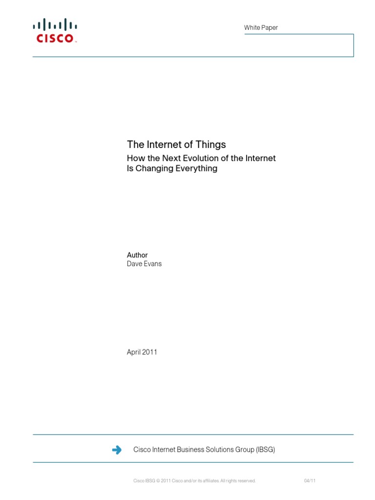 Internet of Things | PDF | Internet Of Things | I Pv6