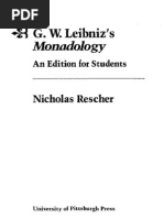 Download Nicholas Rescher G W Leibnizs Monadology 1991 by Bojana Grujii SN227096328 doc pdf