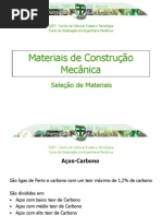 Selecao materiais