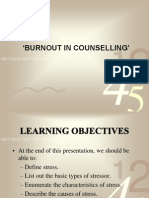 Burnout in Counseling