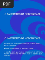o Nascimento Da Modernidade
