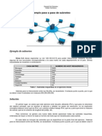 Ejemplo Completo de Subneting