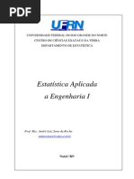 [Apostila] Estatística Aplicada a Engenharia I