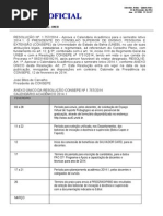 Calendario Academico 2014.1