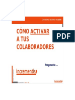 Liderazgo. Como Activar a Los Colaboradores