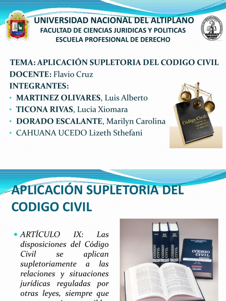 Supletoriedad Del Derecho Cooperativa Ley estatutaria