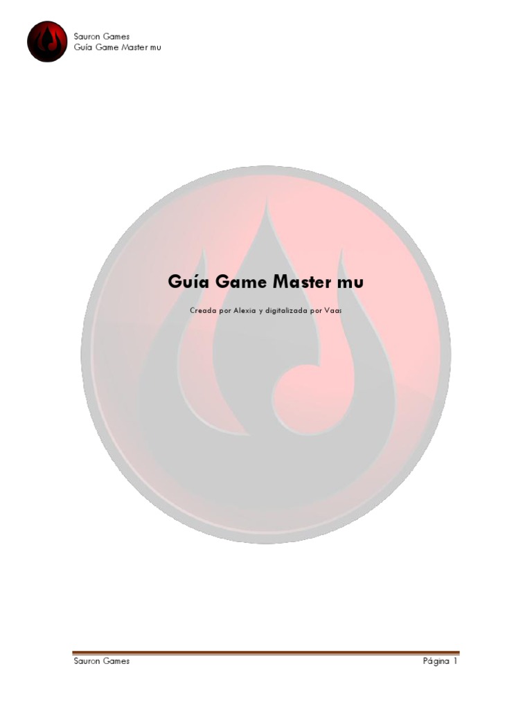 Guía Completa para Game Masters | PDF | Spamming | Sicología