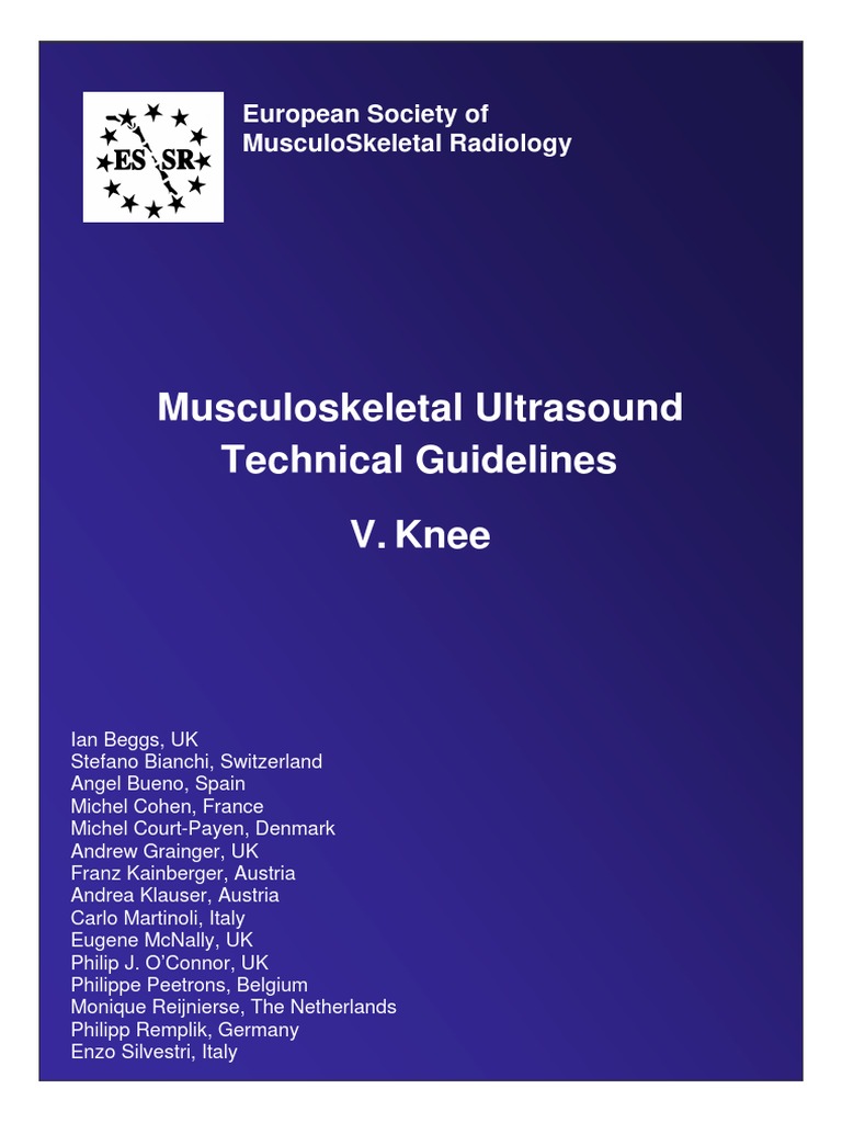 Musculoskeletal Ultrasound Knee Protocol | Knee | Human Anatomy