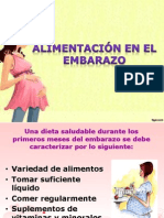 Alimentación en El Embarazo