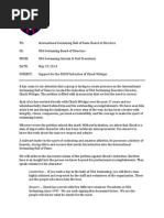 Download USA Swimming Letter to ISHOF Re Chuck Wielgus Induction 2014 by Jason Marsteller SN227122388 doc pdf