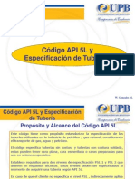Cp2-Código API 5L y Especificación de Tubería