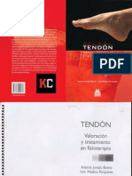 Tendon Valoracion y Tto Fisioterapia