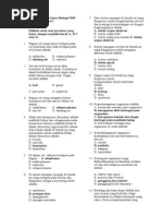 Download Olimpiade Biologi SMP Provinsi  by nurulragil SN227137324 doc pdf