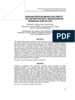 Perbandingan Respon Imunologi Empat Kombinasi Antiretroviral Berdasarkan Kenaikan Jumlah Cd4