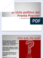 El Ciclo Político Del Frente Popular 2