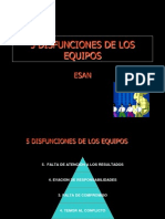 5 Disfunciones de Los Equipos