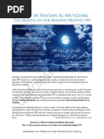 Download Shaban Pocket Guide- Ibadat for the month of Shaban by AshiqAhleBayt SN227144360 doc pdf