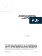 AppendixH GeotechnicalInvestigationReport