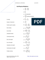 Soil Physical Relations