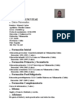 Curriculum vitae