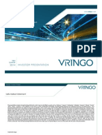 Vringo 2014Q1 Investor Presentation