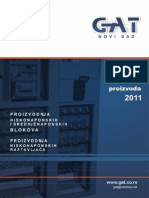 GAT Doo Novi Sad - Katalog Proizvodnje 2011-1