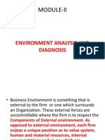 Environment Analysis & Diagnosis