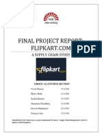 Project on Flipkart