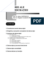 Carpinschi Anton - Teorii Ale Democratiei - Prim Pag