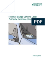 Blue Badge Scheme Local Authority Guidance Paper