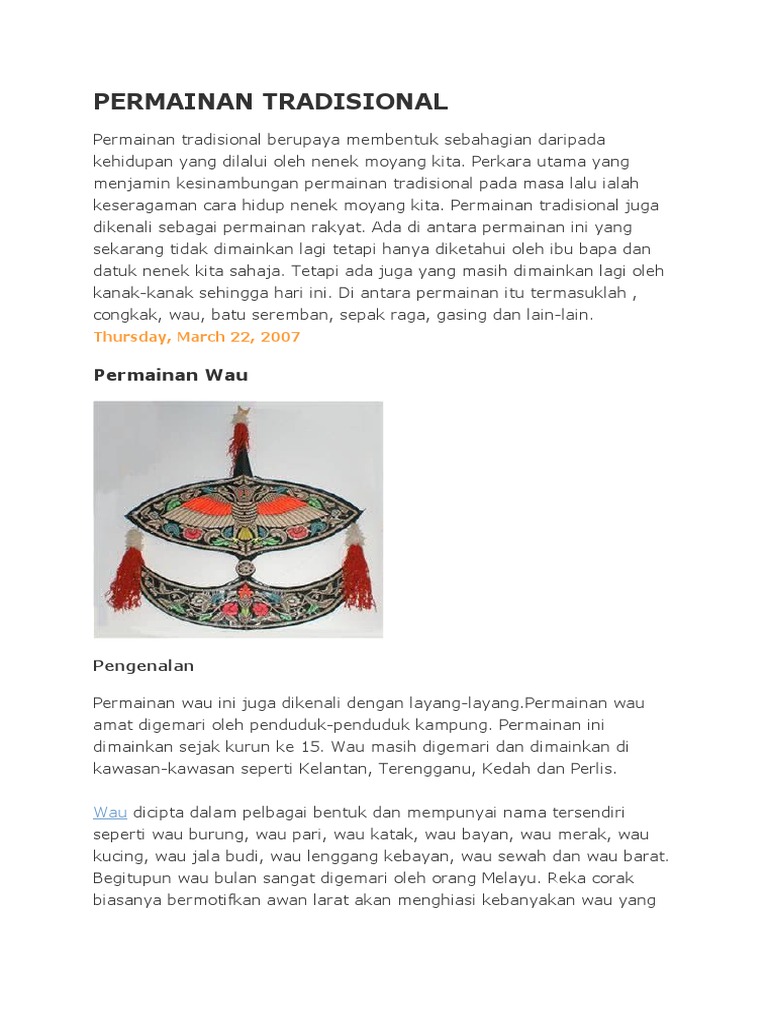 Permainan Tradisional Pdf