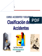 CLASIFICACIÓN ACCIDENTES TIPOS CAUSAS