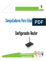 Capacitacion Configuracion Router