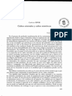 3.2.3.2 Cultos Mistericos y Cristianismo