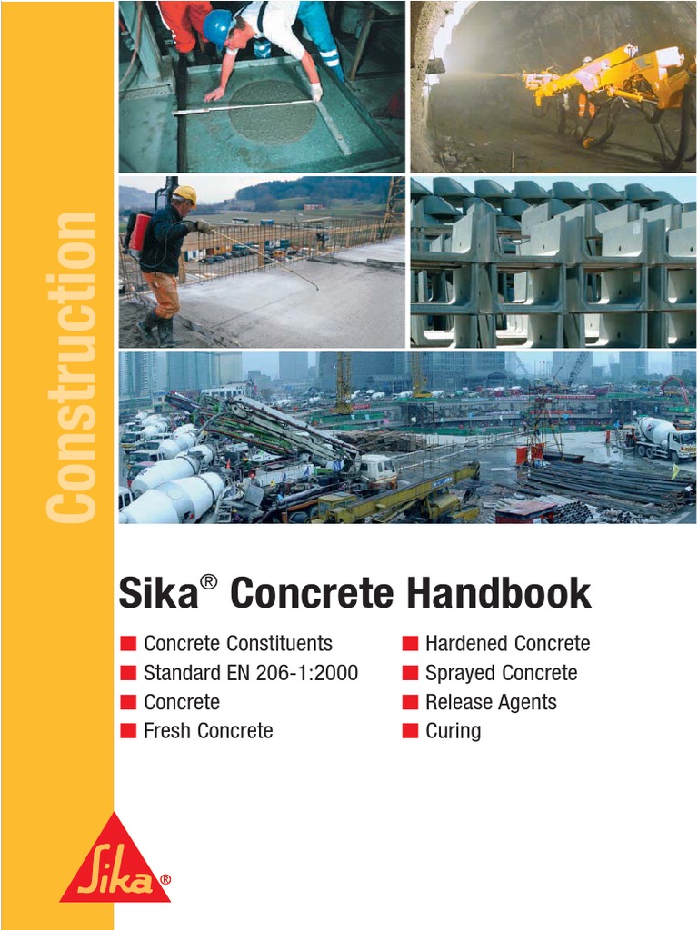 Sika - Concrete Handbook | PDF | Construction Aggregate | Concrete