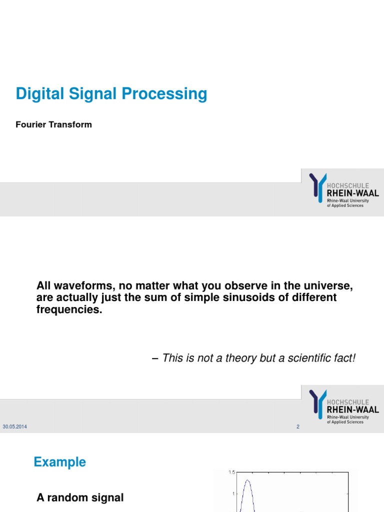 Digital Signal Processing Fourier Transform PDF Discrete Fourier