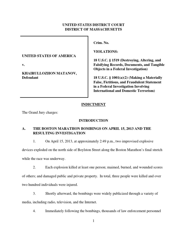 Indictment | PDF
