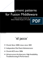 08709_Landlust Haslam Deployment Patterns for Fusion Middleware 11g v2